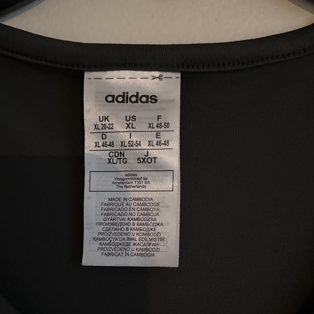 Adidas Black Tank Top